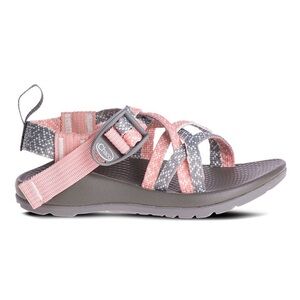 Chacos Kids ZX/1 EcoTread Sandal | Pink and gray girls sandals